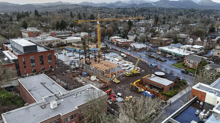 Construction on OSU campus