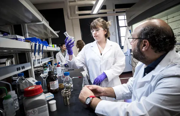 Scientist in a lab
