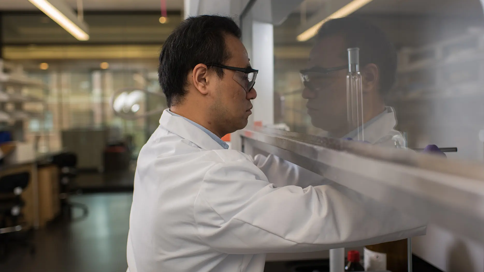 scientist working in a lab