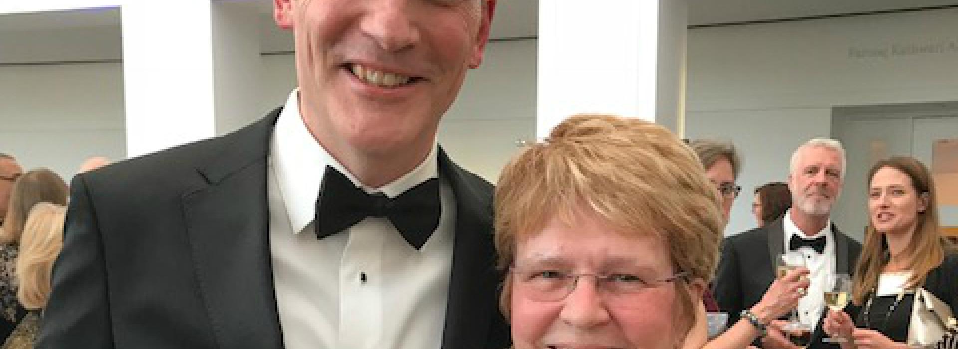 Dr. Jane Lubcheno and Ed Feser